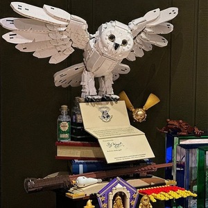 Meilleure vente transfrontalière : Modèle d'ornement <span class=keywords><strong>Hibou</strong></span> Hedwig, jouet de construction puzzle en plastique de difficulté élevée, à partir de 14 ans, cadeau d'anniversaire - Product Image 5