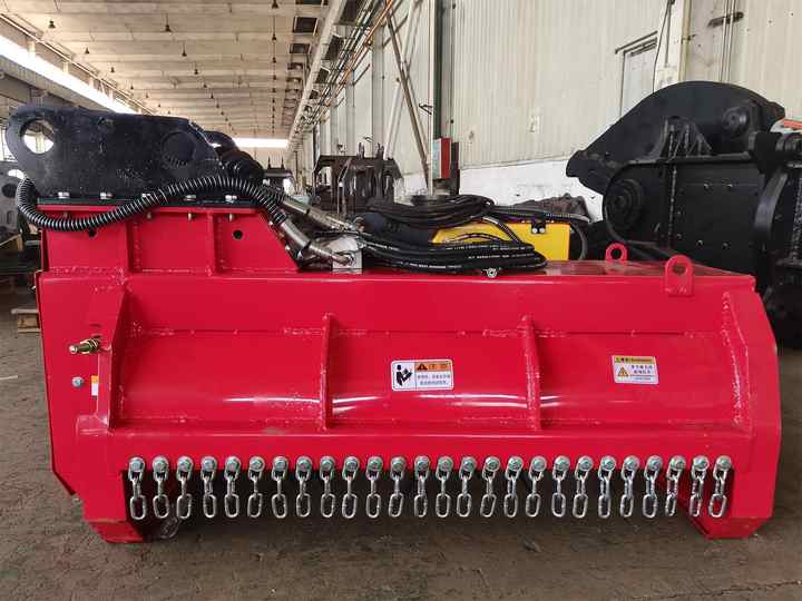 High Efficiency Farm Machines Flail Mower Mini Excavator Flail Mulcher ...