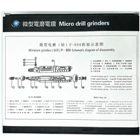 Perceuse électrique 18V, mini outil rotatif électrique pour bricolage, stylo de gravure, perceuse électrique portable pour bricolage WL800