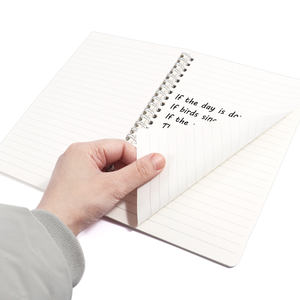 Foska, regalo de promoción, cubiertas coloridas, 60 hojas, almohadillas en espiral para escuela, universidad, Oficina de Trabajo - Product Image 6