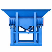 Alimentateur vibrant ZSW420x110 pour l'extraction aurifère, machine de broyage de pierres et de roches, robuste pour installation de concassage