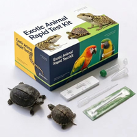 Prueba rápida veterinaria para la detección de Cryptosporidium en reptiles, para uso en el hogar.