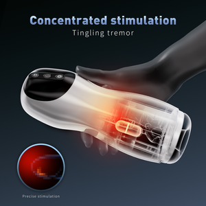 Masturbatore Elettrico Maschile all'Ingrosso con Voce, 10 Modalità Telescopiche e 3 Modalità di Aspirazione per Stimolazione - Giocattoli Sessuali - Product Image 5