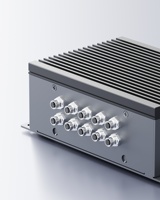 Connecteur de panneau arrière femelle 4 broches A-Code M12 LSHITECH, étanche IP67 pour équipement de diagnostic médical