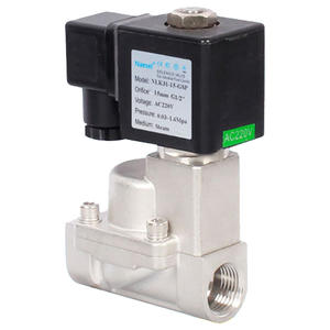 パイロット式ピストン6インチフランジ16bar 1.6mpaソレノイドバルブ230psi真ちゅうステンレス鋼ソレノイドバルブ蒸気用 - Product Image 5