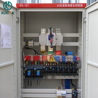 Ensemble complet de coffret de distribution basse tension 400A, appareillage électrique industriel triphasé pour le contrôle centralisé de l'alimentation électrique