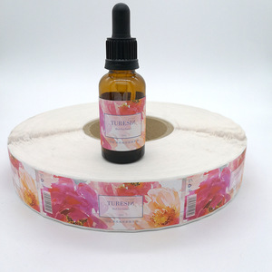 Chất Lượng Cao Các Nhà Sản Xuất Thương Hiệu Riêng Tên In Ấn Logo Dính Cuộn Nhãn Dán Chống Thấm Nước Cho Bao Bì Chai Nhãn - Product Image 3