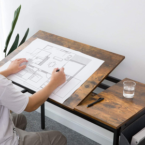Bàn di động với Trạm Sạc, Bàn Máy tính xách tay có thể điều chỉnh chiều cao trên bánh xe, Bàn Máy Tính Nhỏ đứng - Product Image 6