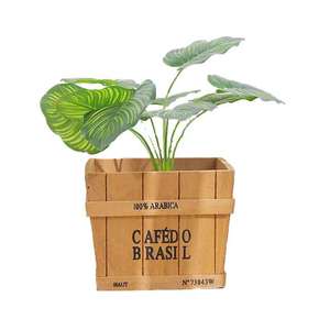 Hecho a mano de interior al aire libre de la planta de regalo de madera maceta jardinera de madera caja de madera suculenta - Product Image 4