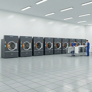 Asciugatrice Industriale Automatica 50kg, Riscaldamento Elettrico/a Vapore, Alta Efficienza Energetica, Macchina Commerciale per Asciugatura Lavanderia - Product Image 2