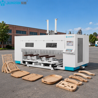 Centre d'usinage 5 axes intégré JR-T2-35 pour la fabrication de meubles en bois massif, routeur CNC