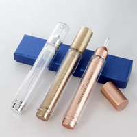 Flacon vide en plastique ABS pour cosmétiques, lotions, crèmes pour les yeux et soins de la peau, avec système airless à aiguille à eau à ultrasons, 5ml, 10ml, 15ml, 20ml