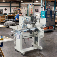 Boucle de ceinture automatique DS-6004B-IM-254 à double aiguille attachant une machine à coudre à opération informatisée pour l'industrie