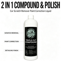 Liquide de Correction de Peinture et de Polissage 2-en-1 pour Éliminer les Rayures de Voiture