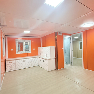 บ้านสำเร็จรูปแบบตู้คอนเทนเนอร์ขนาด 20 ฟุต 40 ฟุต ขยายได้ ราคาประหยัด พร้อมครัว บ้านเคลื่อนที่ บ้านพกพา บ้านหรู - Product Image 4