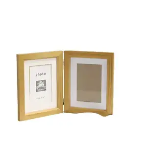 Customize Size Cheap 4x6 Vintage Family Fanny Table Handmade Home Decoration Solid Wood Picture Photo Frame