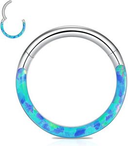 Anneau de nez, anneau de septum, anneau de lèvre, anneau d'oreille en titane G23, <span class=keywords><strong>boucle</strong></span> d'oreille, accessoire de piercing, boucles d'oreilles - Product Image 3
