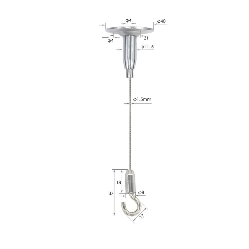 Ceiling Hangers Fixing Suspension Cable Hanging