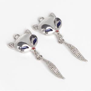 Adult Sex Toys Hersteller Direct SM weibliche Nippel klemme Labia Clip mit Fox Bell Anhänger Paare Sex Supplies - Product Image 5