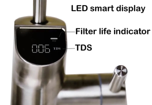 Thẩm Thấu Ngược hệ thống 800 GPD tankless thẩm thấu ngược lọc nước dưới bồn rửa RO hệ thống lọc nước thông minh LED vòi nước - Product Image 5