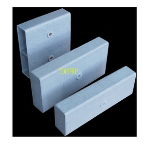 Tube rectangulaire en PRF (Plastique Renforcé de Fibres) pour isolation et isolation thermique - Product Image 1
