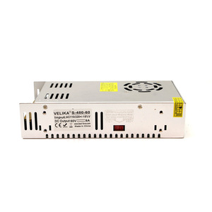 เวลิก้า S-480-60 60V 8A แหล่งจ่ายไฟแบบสวิตชิ่ง รับไฟ AC/DC สำหรับจอแสดงผล LED ป้ายโฆษณา - Product Image 1