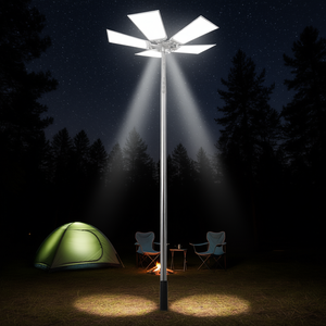 Lámpara LED Telescópica para Camping, 15000lm, Portátil, para Pesca, Camping, Iluminación de Jardín - Product Image 2