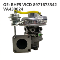 Turbocompresor RHF5 de Alto Rendimiento VICD 8971673342 VA430024 F51CADS0024G Aleación K18 Equilibrada para Motor Isuzu Jackaroo 4JG2T