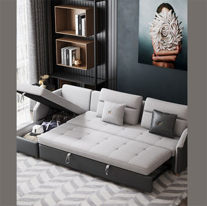 Sofá para cama de nuevo diseño, tela de hotel con almacenamiento, sofá cama extraíble Queen, sofá cama extraíble - Product Image 5