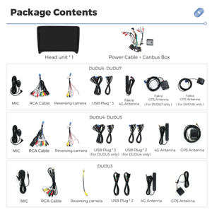 <span class=keywords><strong>Mekede</strong></span> duduto 2din Android 13 para Audi A4 B6 B7 2000 - 2009 Radio de DVD para vehículos reproductor de vídeo multimedia alfombr - Product Image 2
