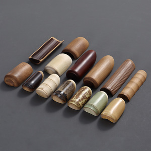 Cuchara de Té de Bambú Natural, Cilíndrica, Hecha a Mano, Accesorios para la Ceremonia del Té Kung Fu, Herramienta para el Té de la Tarde, Origen Anji - Product Image 1