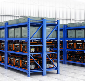 رف فولاذي متين للتخزين في المستودعات والاستخدام في ورش العمل الصناعية - Product Image 6