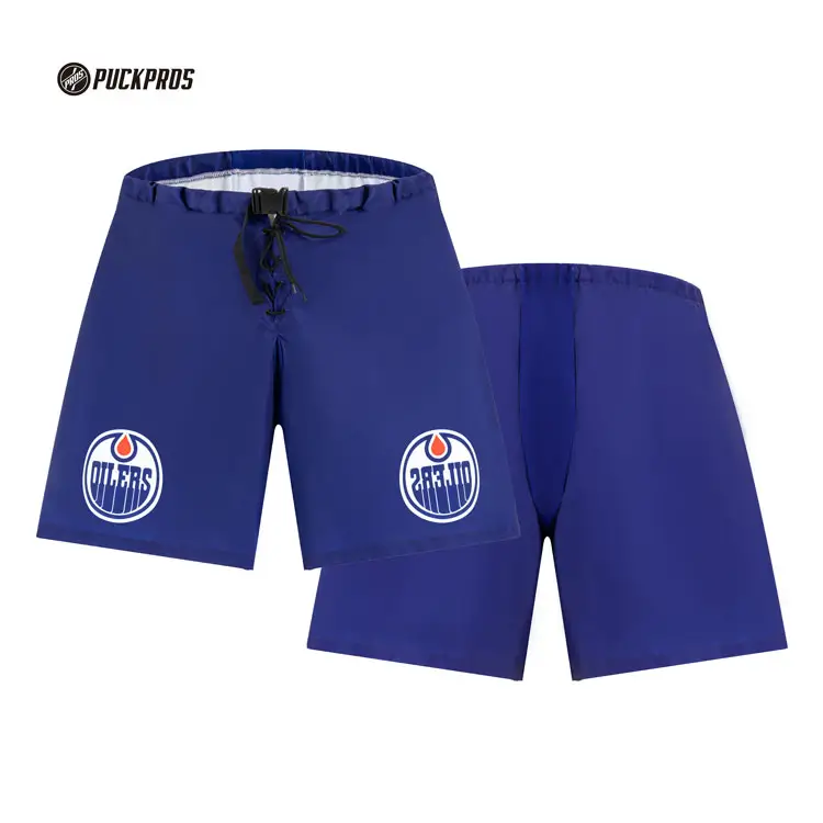 Shorts da Hockey su ghiaccio all'ingrosso su misura copri pantaloncini da Hockey pantaloni shell