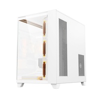 AntarcChill OEM Manufacturer Custom White ATX Computer Case Cases Towers RGB Gamer PC Chassis Desktop Casing Gaming PC Case