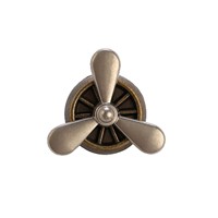 Broche vintage steampunk avion pour homme et femme, épingle de revers, badge rétro en métal, bijou charme roue d'avion pour manteau, veste, cadeau