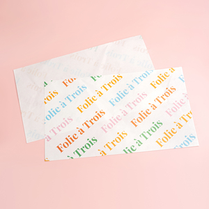 Fashion Custom <b>Colorful</b> Wrapping <b>Tissue</b> <b>Paper</b> Brand Logo Printed Perfume Gift Box Packaging <b>Paper</b> for Present Decoration - Product Image 2
