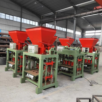 Derniers produits Machines de pose de briques Machine de fabrication de briques de pavage pour ciment creux béton cendres volantes sable