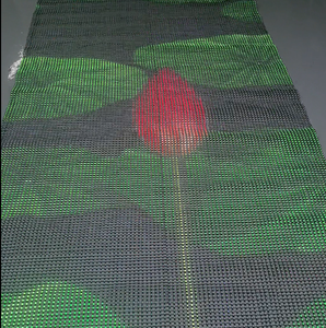 Pantalla LED Holográfica Colgante de Baja Densidad de Píxeles, Gran Área, Tecnología Visual para Publicidad en Interiores - Product Image 1