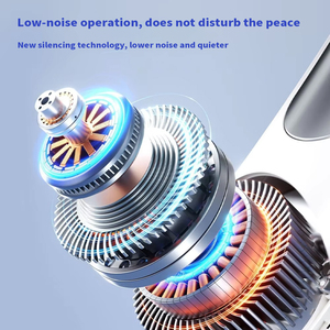 Ventilateur de cou portable et léger, mini-ventilateur puissant et silencieux, recharge USB, 2400 mAh, pour l'été, les voyages, la climatisation personnelle en extérieur - Product Image 3