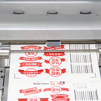 A3 + auto papierinvoer systeem vel label cutter voor reclame industrie