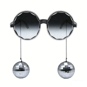 Gafas Divertidas de Bola de Discoteca Retro al por Mayor para Despedidas de <span class=keywords><strong>Soltera</strong></span>, San Valentín, Despedidas de <span class=keywords><strong>Soltera</strong></span> para Hombres y Mujeres - Product Image 4