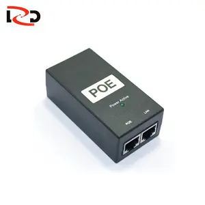 Gigabit Euro plug 48v 0.5a POE adapter for AP devices