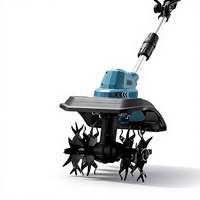 Nouveau modèle transfrontalier de micro-motoculteur à batterie lithium, décompacteur de sol à quatre lames, motoculteur rotatif agricole, petit modèle électrique domestique
