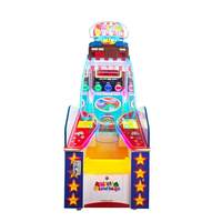 Machine de jeu d'arcade à monnayeur de bonne qualité Lesen, jeu de lancer de sacs de sable et de tickets, divertissant et ludique