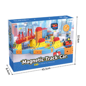 Juego de 66 Bloques de Construcción Magnéticos de Levitación ABS, Ensamblaje DIY, Juguete Educativo Montessori para Niños, Pista Mágica para Coche Eléctrico - Product Image 4