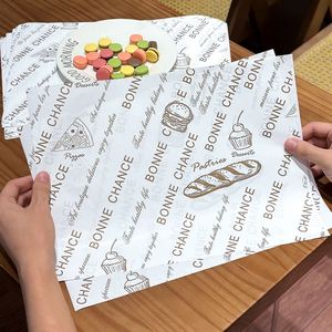 Papel de Envolver Biodegradable y Ecológico de Grado Alimenticio, Resistente a la Grasa, para Panadería, Sándwiches, Queso y Galletas - Product Image 6