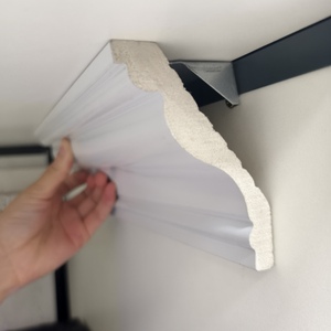 Phật sơn nhà máy trắng Top vương miện mouldings tường mặt tiền trang trí xốp tuyến tính PS gỗ Polystyrene cornice khuôn Trần - Product Image 1
