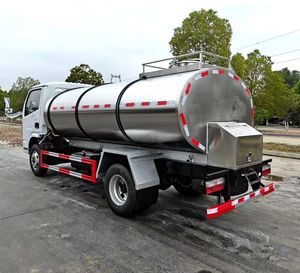 Camión Dongfeng con tanque de acero inoxidable para transporte y venta de leche fresca, con volante a la derecha (RHD) y a la izquierda (LHD), para fábricas de productos lácteos. - Product Image 1