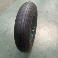 Ruize 16\" 4.8/4.00-8 Nouvelle roue de brouette en plastique avec pneu gonflable de taille standard en caoutchouc pour restaurant, hôtel, OEM
