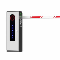 Usine Ankuai Barrière Porte AKD117 Noir BLDC 220V Bras Droit Boom RFID Smart Parking Parc Supermarché